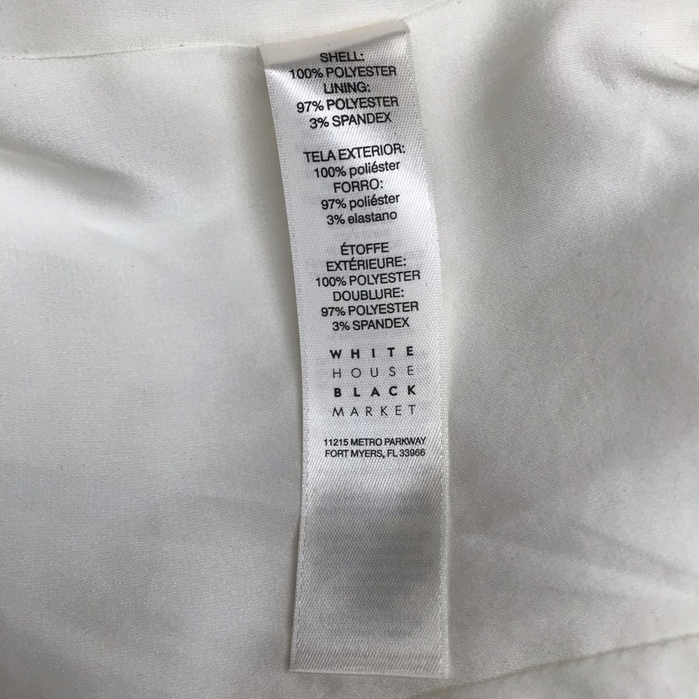 White House Black Market Lace Fit & Flare Dress - 10 - Picture 10 of 15